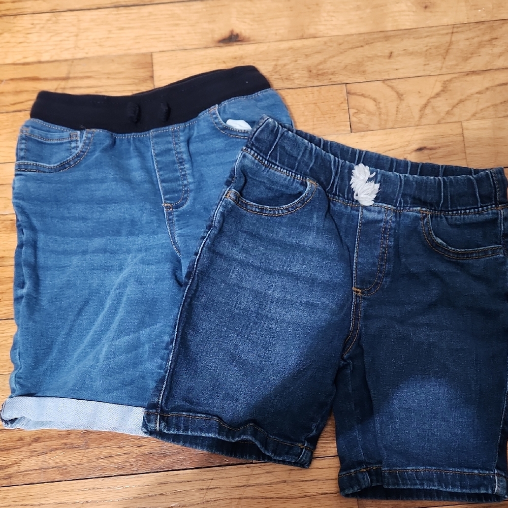 Jumping Beans Blue Denim Shorts Duo
